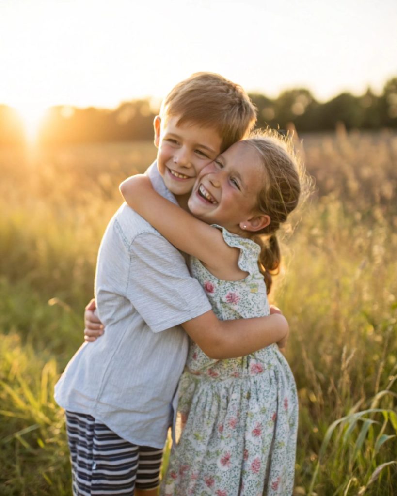 Sibling Photo Pose Ideas