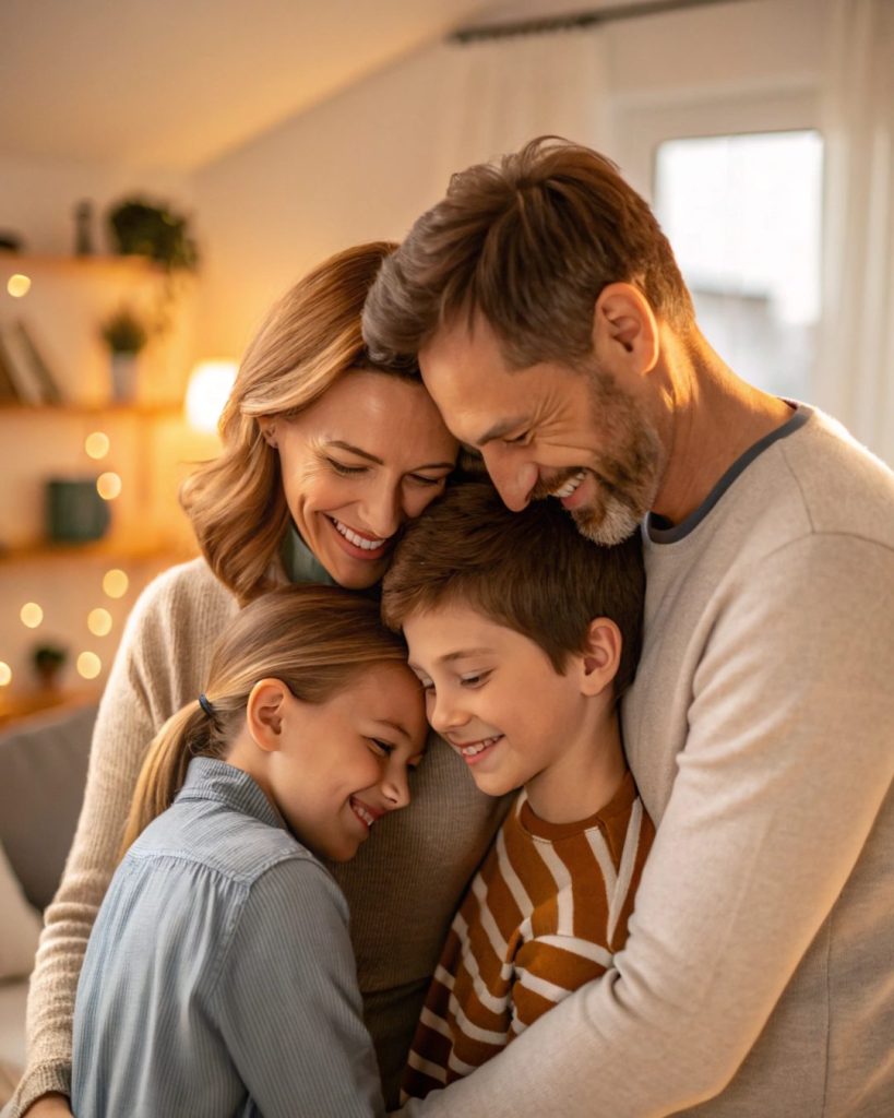 The Group Hug with Parents