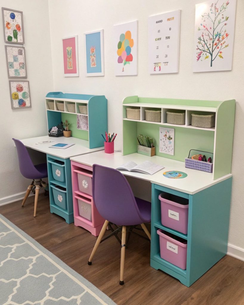 creative kids' study nook designs