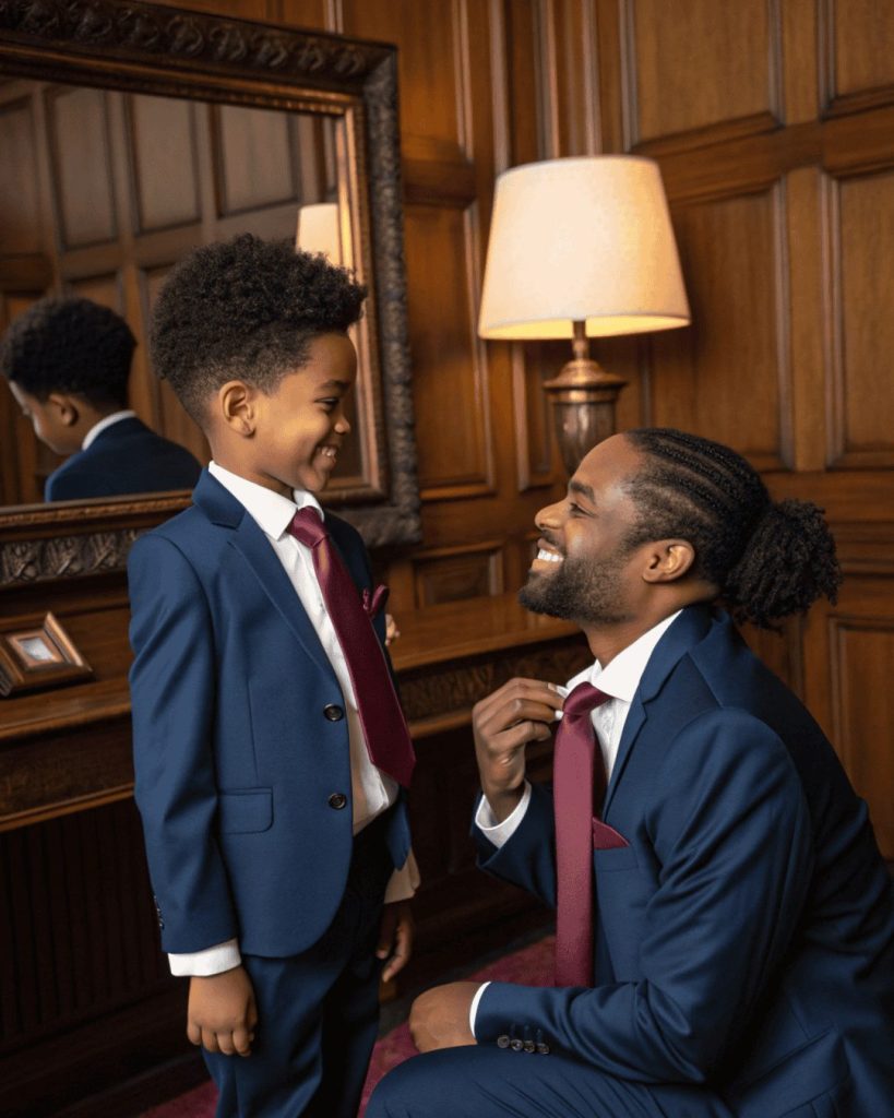 father and son