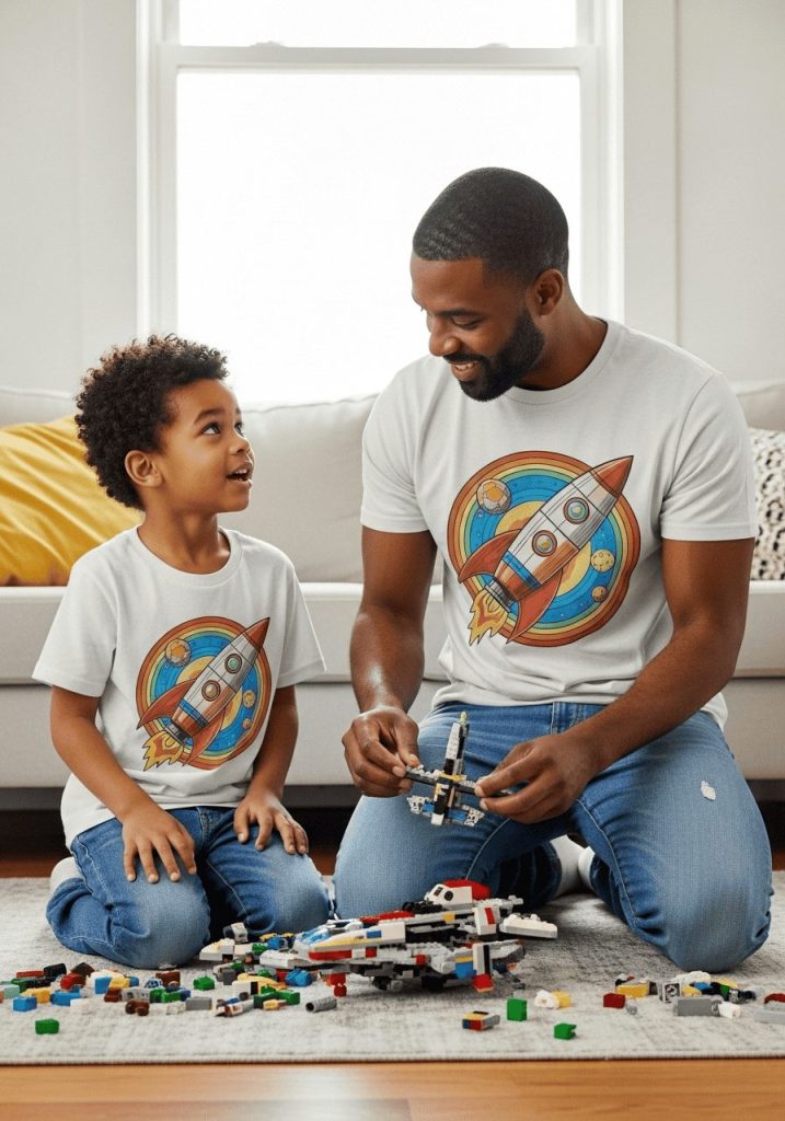 father son matching ideas