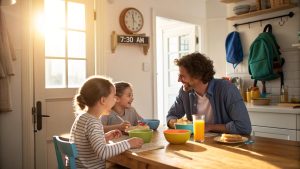 morning routine for kids