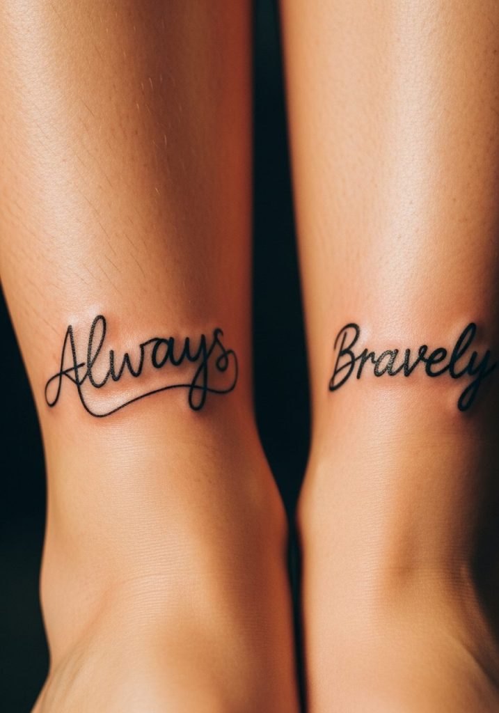 mother daughter tattoos